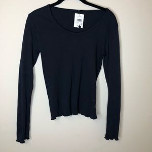 Long Sleeve with Ruffled Sleeves